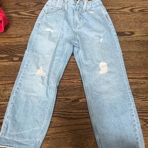 Old Navy High-Rise Slouchy Straight Jeans - Light Blue